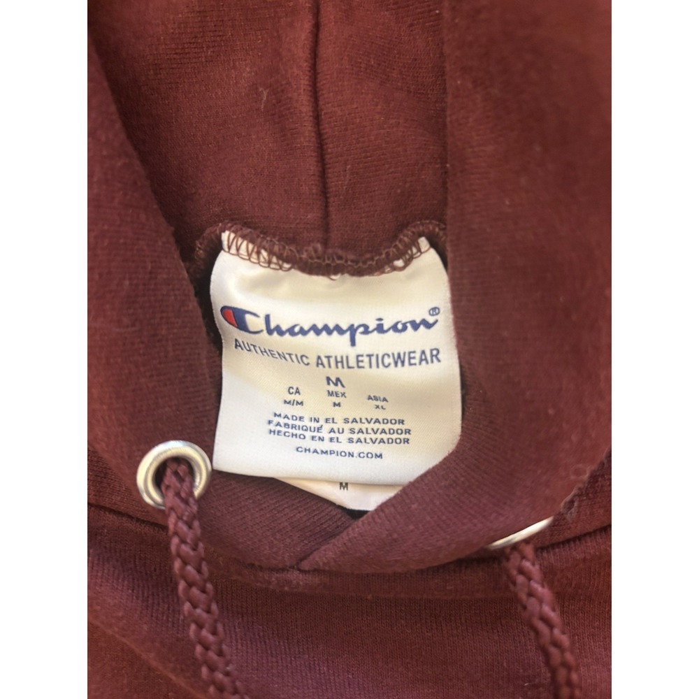 VTG Mens Champion Texas A&M Aggies Sweatshirt Pullover Maroons Medium NCAA - Picture 3 of 6